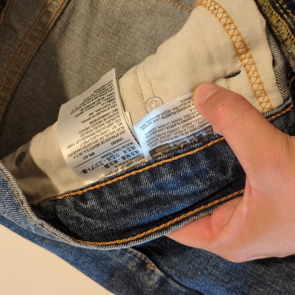 Levi Denim Jeans | 514 | Mens Size 36 / 32 - Picture 7 of 8
